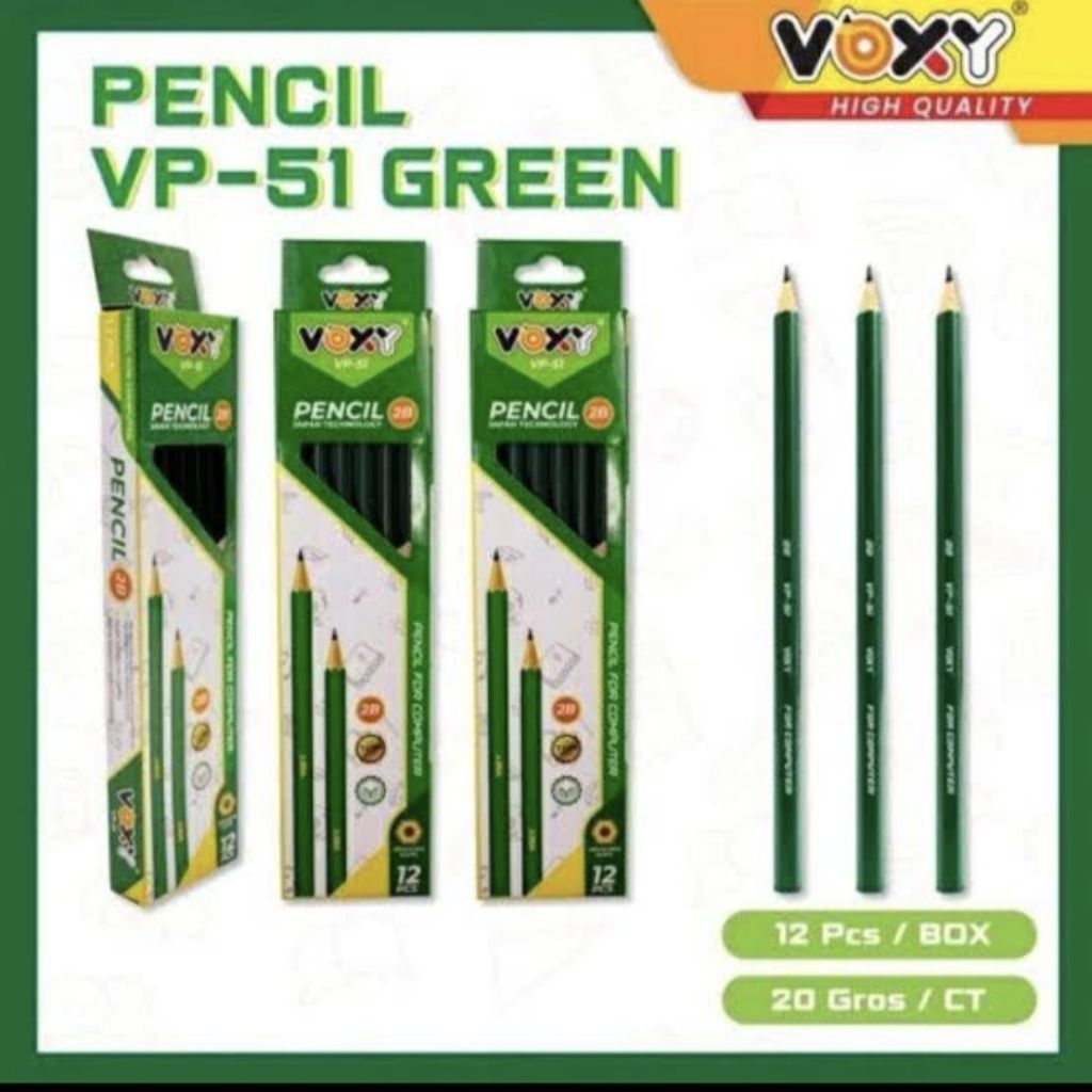 

PROMO PENCIL VOXY 2B ISI 12 PCS TERMURAH