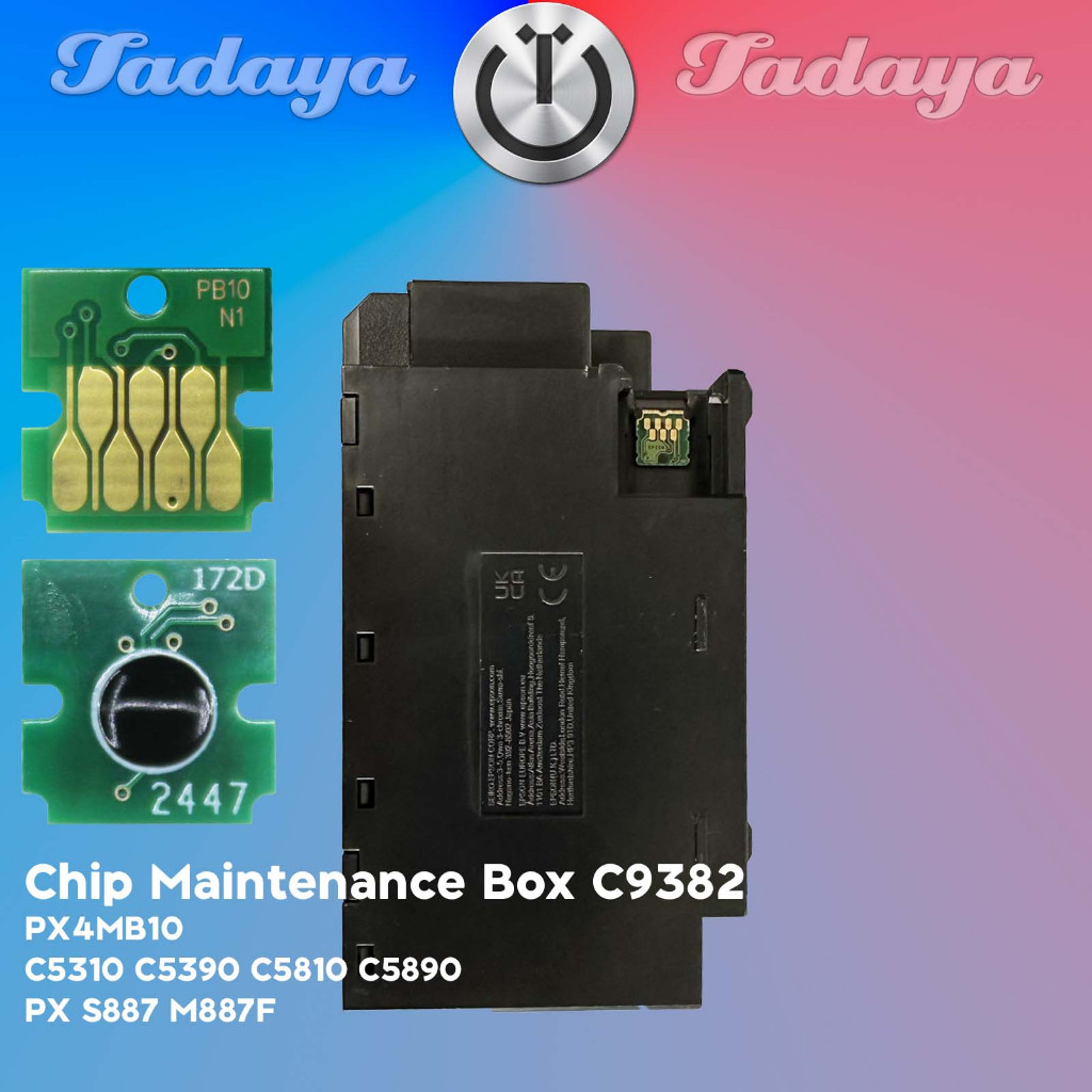 Chip Reset C9382 Maintenance Box X4MB10 Cartridge 9382 Waste Ink Tank Cip Catridge Pembuangan Tinta 