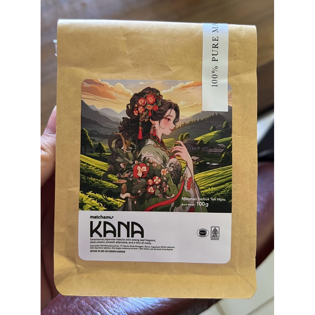 

Matchamu Kana Tincan 40g, Kana Pouch 100gr, Kamui Tincan 40gr-Ceremonial Grade