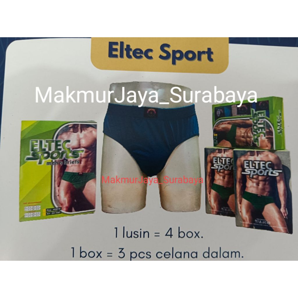 Celana Dalam Pria - Eltec Sport [3pcs]