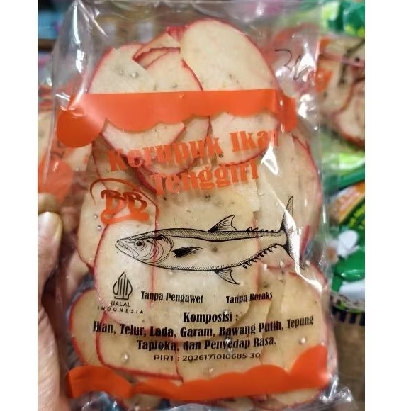 

Kerupuk Ikan Tenggiri Les Merah 350g