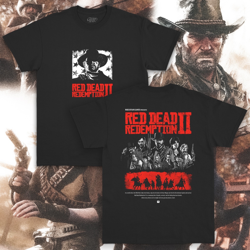 Red Dead Redemption 2 | Kaos GAME Red Dead Redemption 2 | Rockstar Game T-Shirt