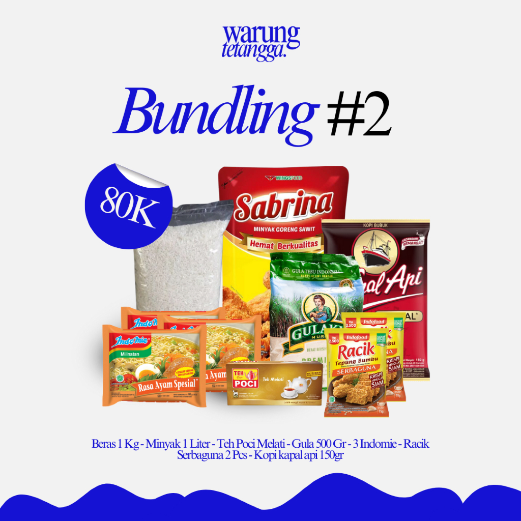 

PAKET BUNDLING HEMAT / PAKET SEMBAKO #BUNDLING2