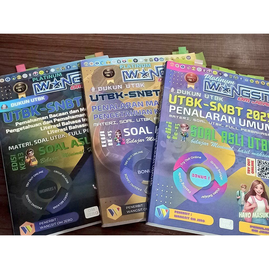 buku wangsit om jero persiapan utbk-snbt + rumus sakti