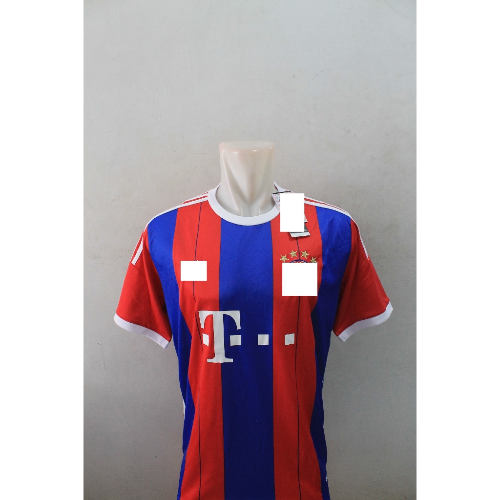 Jersey GO Bayern Munchen Home 2014/2015 + Patch WCC ( Sponsor ada retakan )