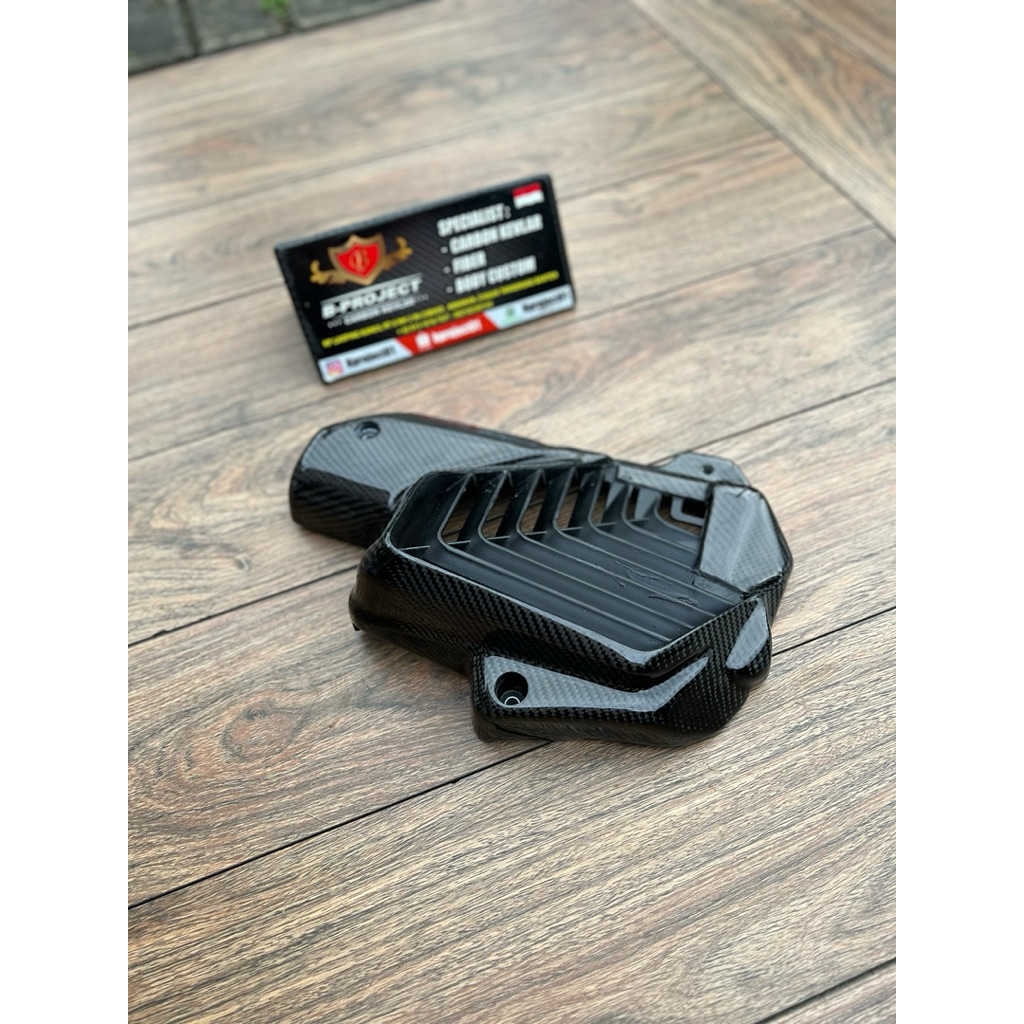 Cover Tutup Radiator adv 160/Pcx 160/Vario 160 part ori carbon kevlar asli
