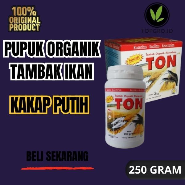 Pupuk Organik Tambak Nusantara Ikan Kakap Putih / Vitamin / Kakap Putih Air Tawar / Obat Ikan/Segar