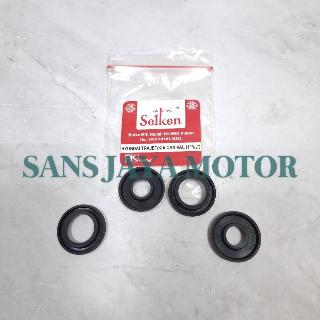 Karet Central Seal Kit Master Rem Atas Hyundai Trajet Kia Carnival