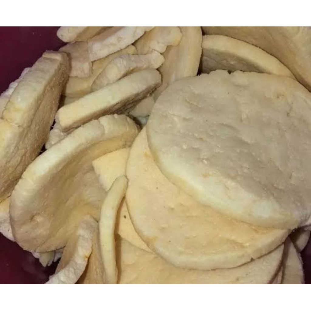 

Kerupuk kemplang ikan Mentah