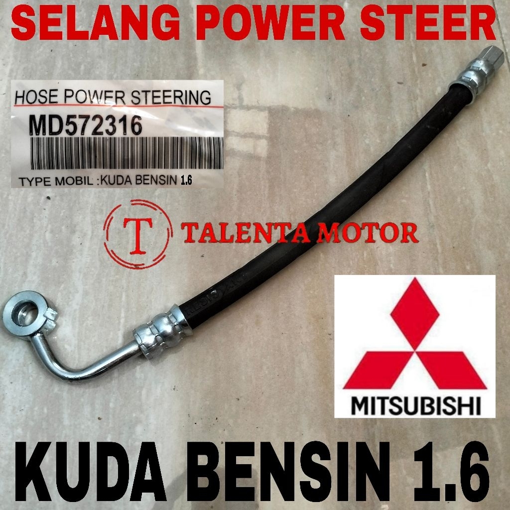 BERGARANSI. SELANG POWER STEERING MITSUBISHI KUDA BENSIN 1.6 SLANG HOSE