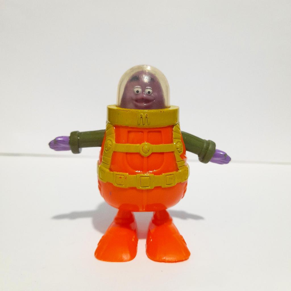 Mainan second Happy Meal Maskot Mcd Grimace Diver