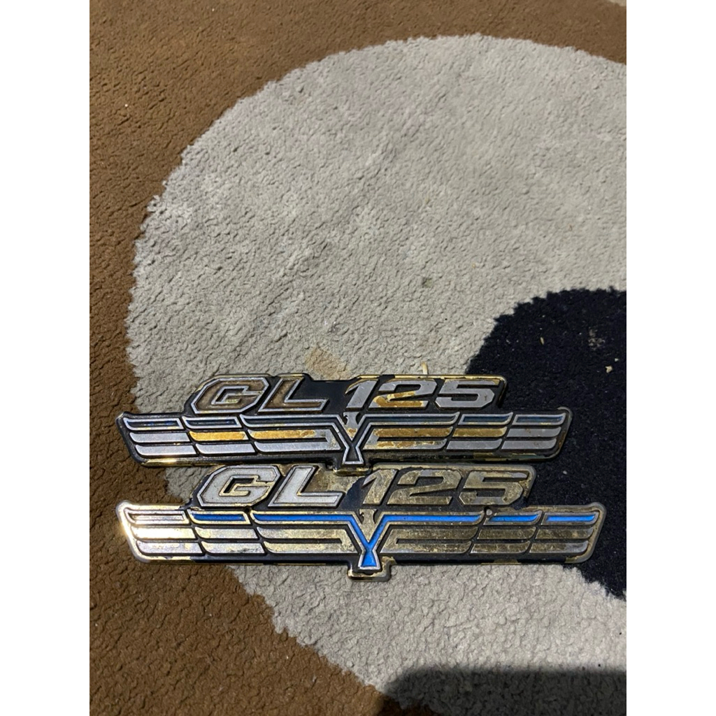 emblem tepong gl125 ori copotan