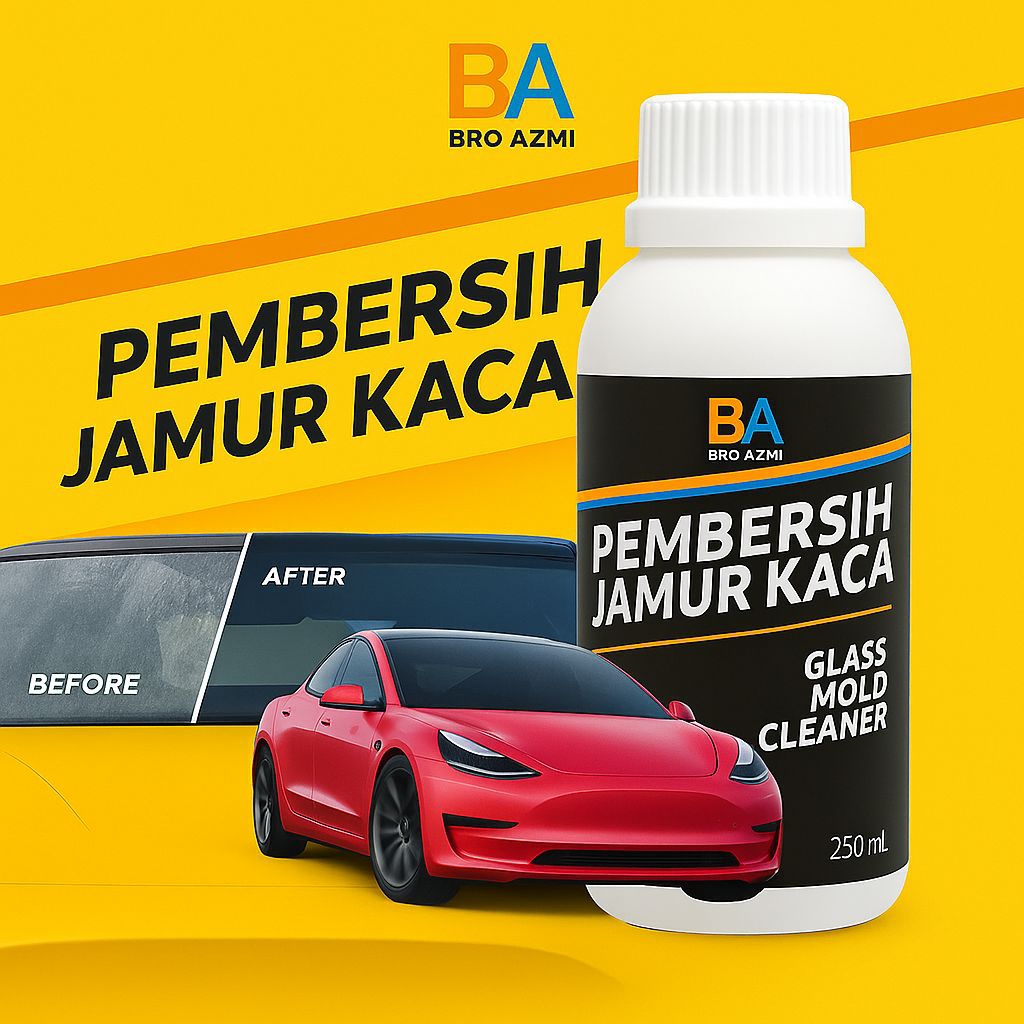 Kaca Mobil Bersih tanpa jamur / Pembersih Jamur Kaca Mobil / Pembersih kotoran Kaca