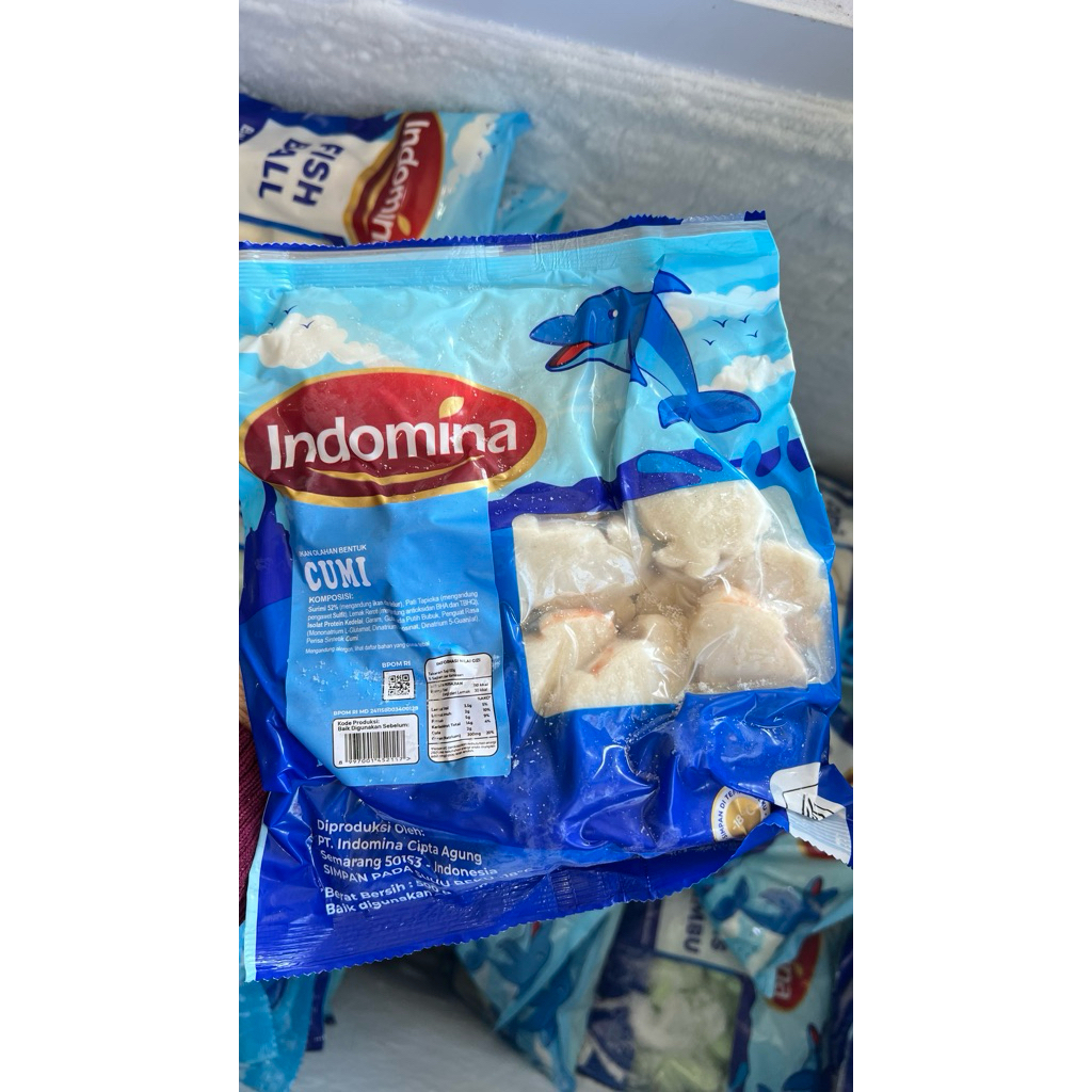 

Indomina Bentuk Cumi 500 gram