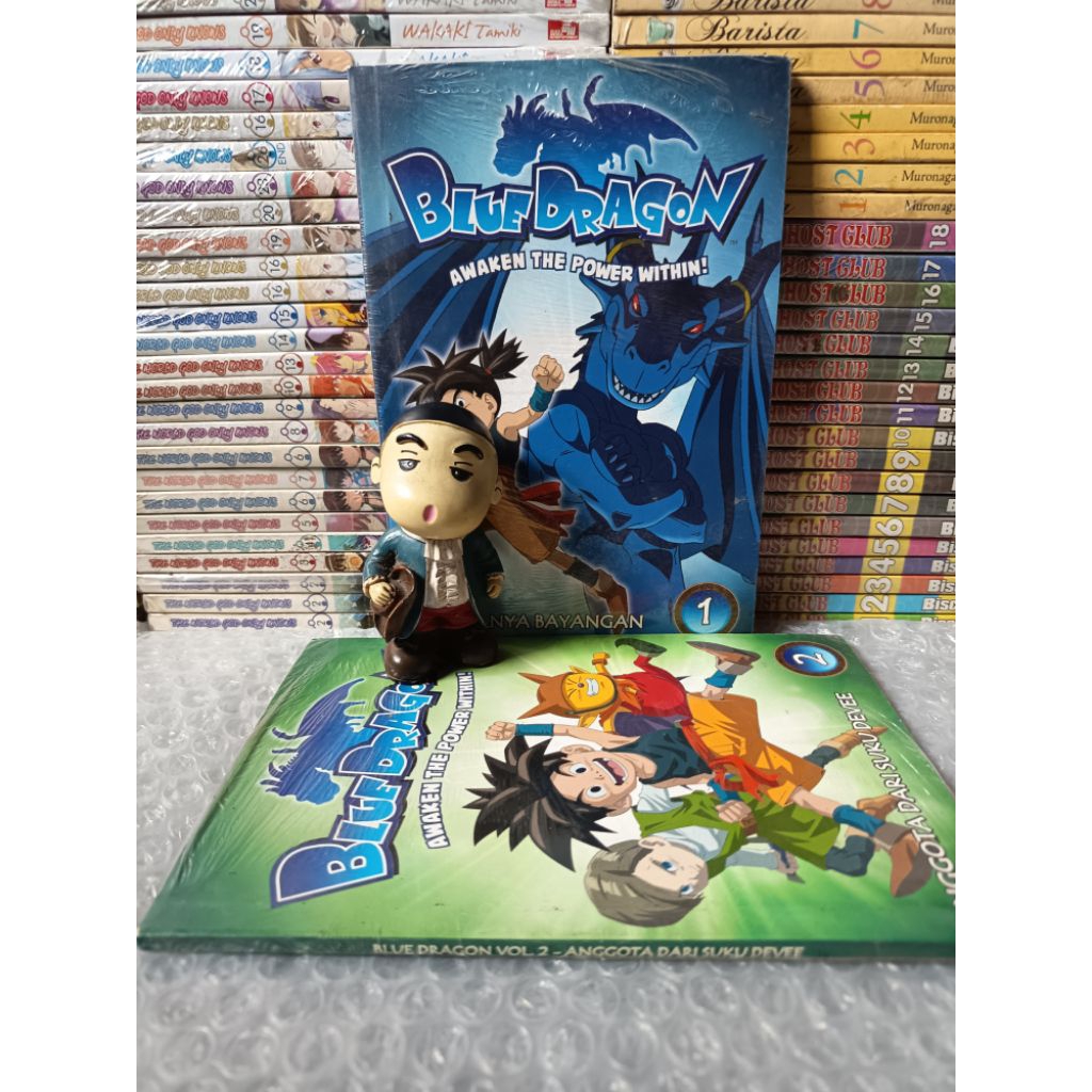 Komik Anak Berwarna Blue Dragon Awaken The Power Within.