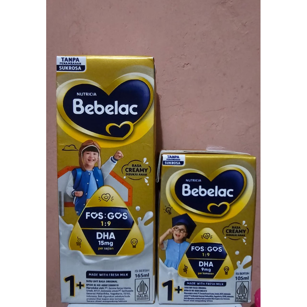

Bebelac Susu Formula UHT Rasa Plain 105&165Ml - 1 Kotak