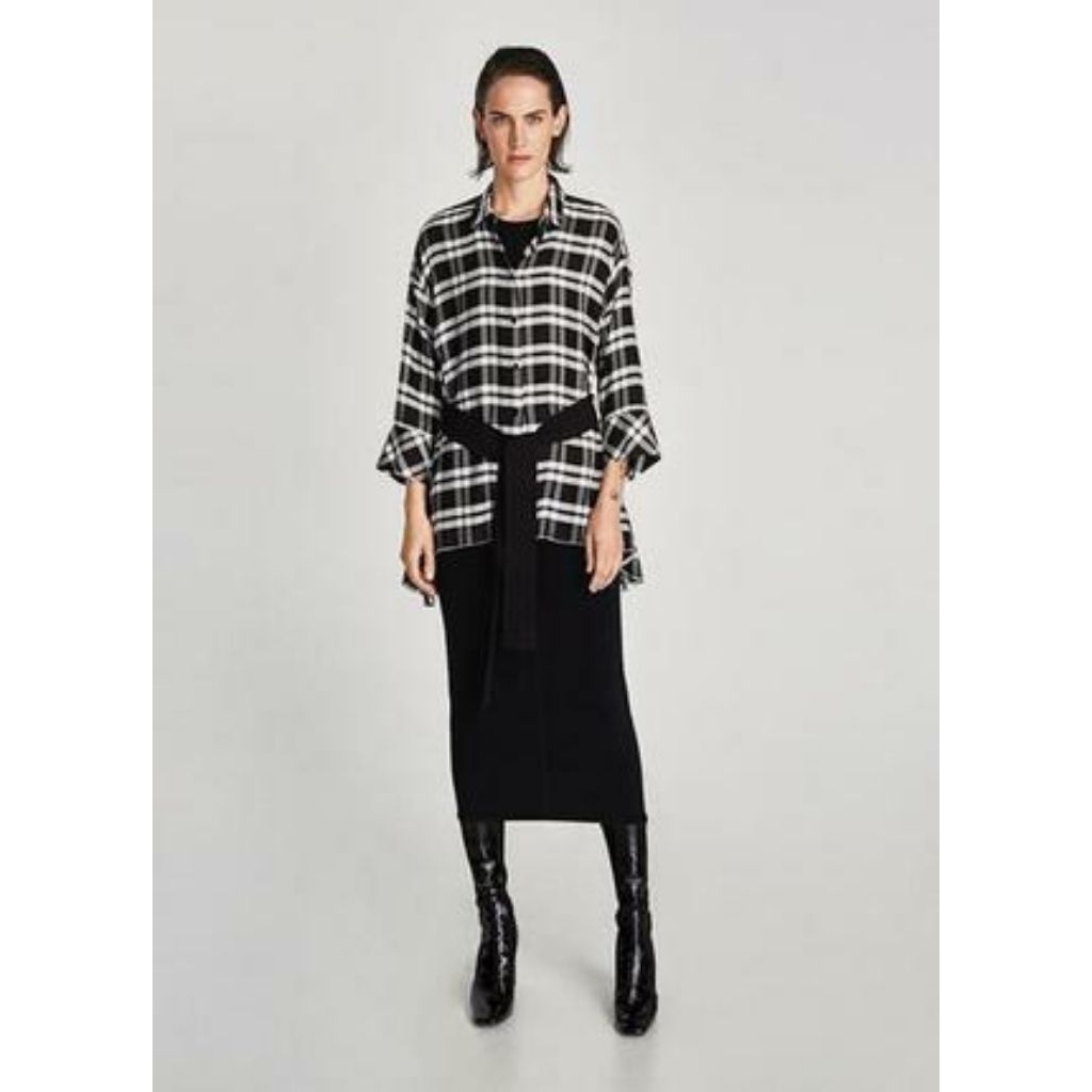 ZARA plaid shirt