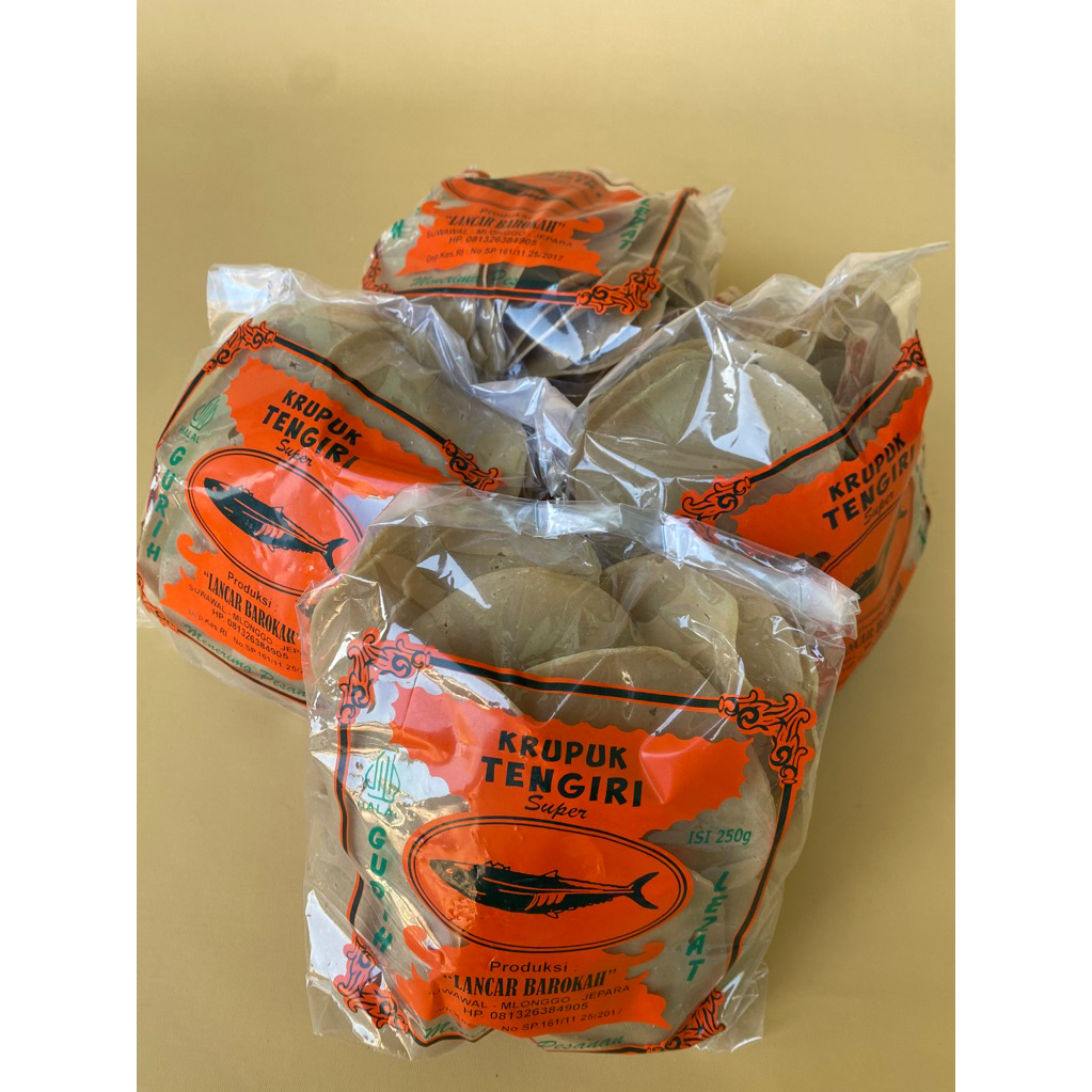 

KERUPUK TENGIRI MENTAH 250g ORANGE