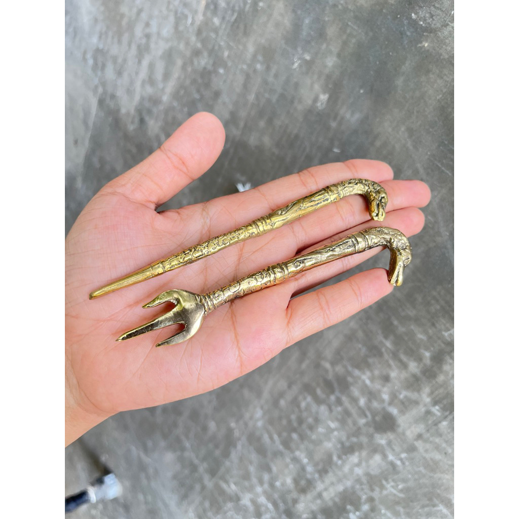 tusuk konde untuk sanggul sinden - tusuk konde bahan kuningan