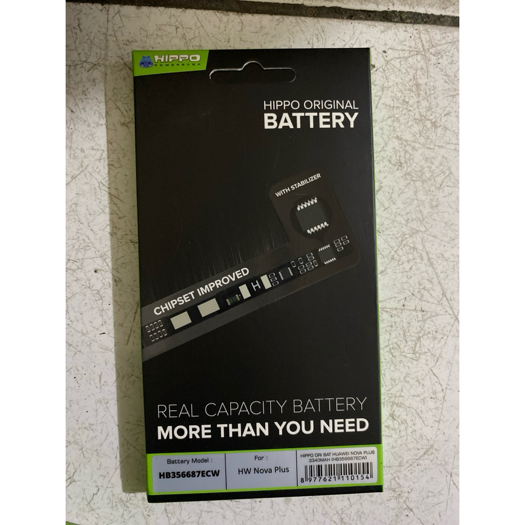 Hippo Baterai HUAWEI HB356687ECW Nova Plus / Nova 2 Plus / Nova 2i / Nova 3i / Honor 7X / Mate 10 Li
