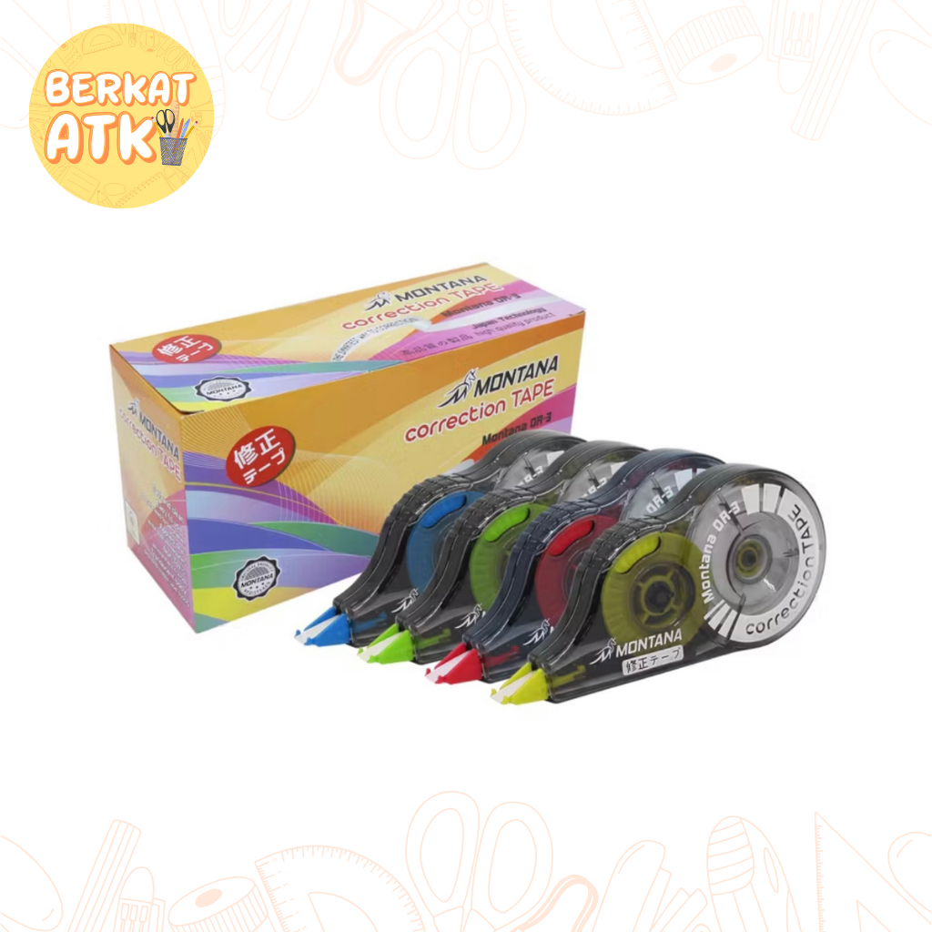 

Correction Tape OR-03 / Tipe X Kertas Montana