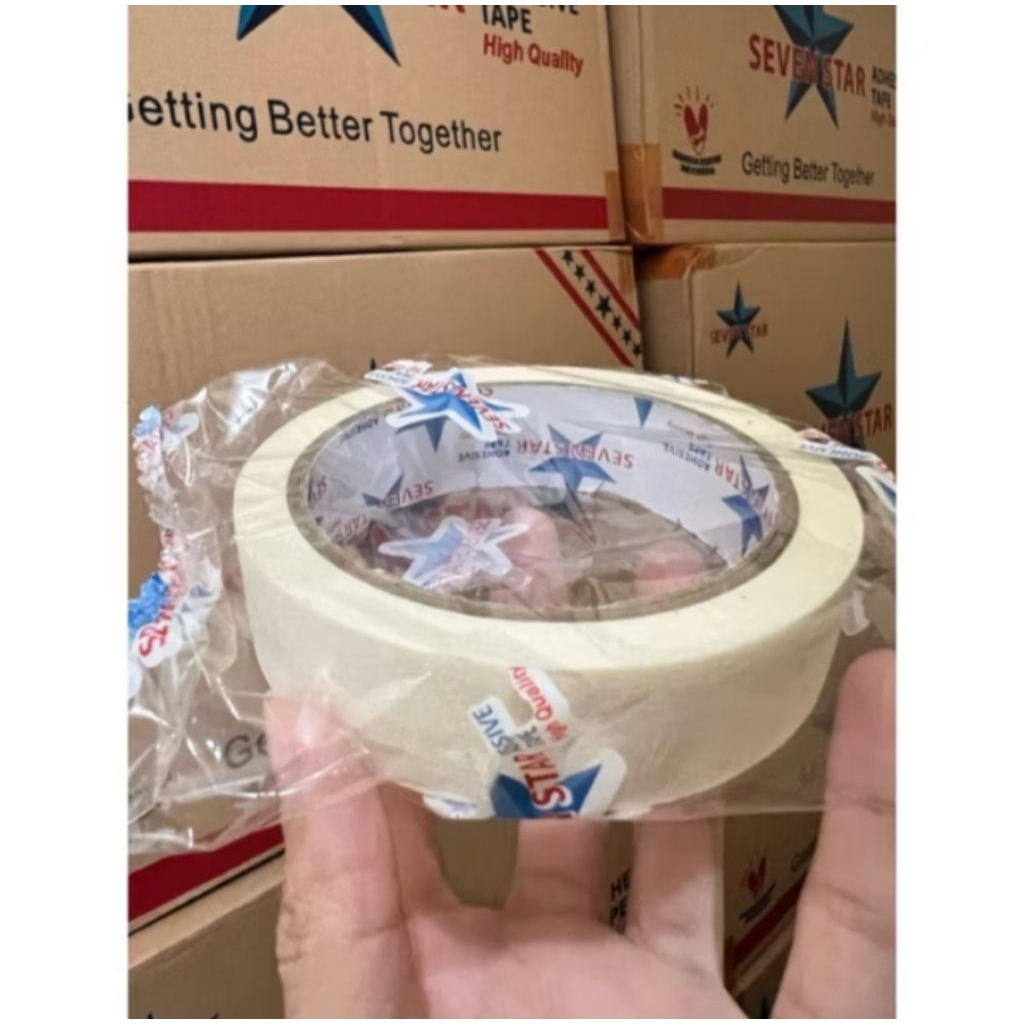 

Isolasi Kertas 24 mm 20 Yard Ecer Satuan