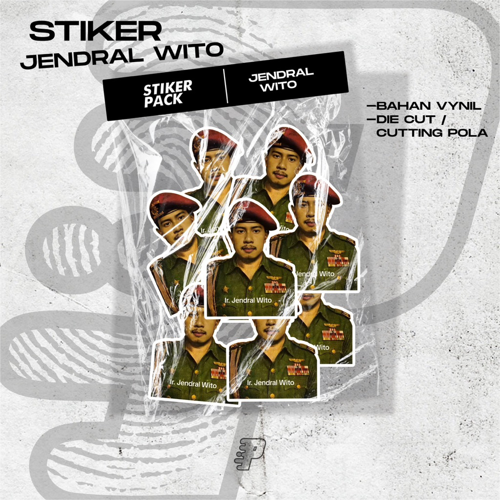 

STIKER PACK JENDRAL WITO SAMPITAK