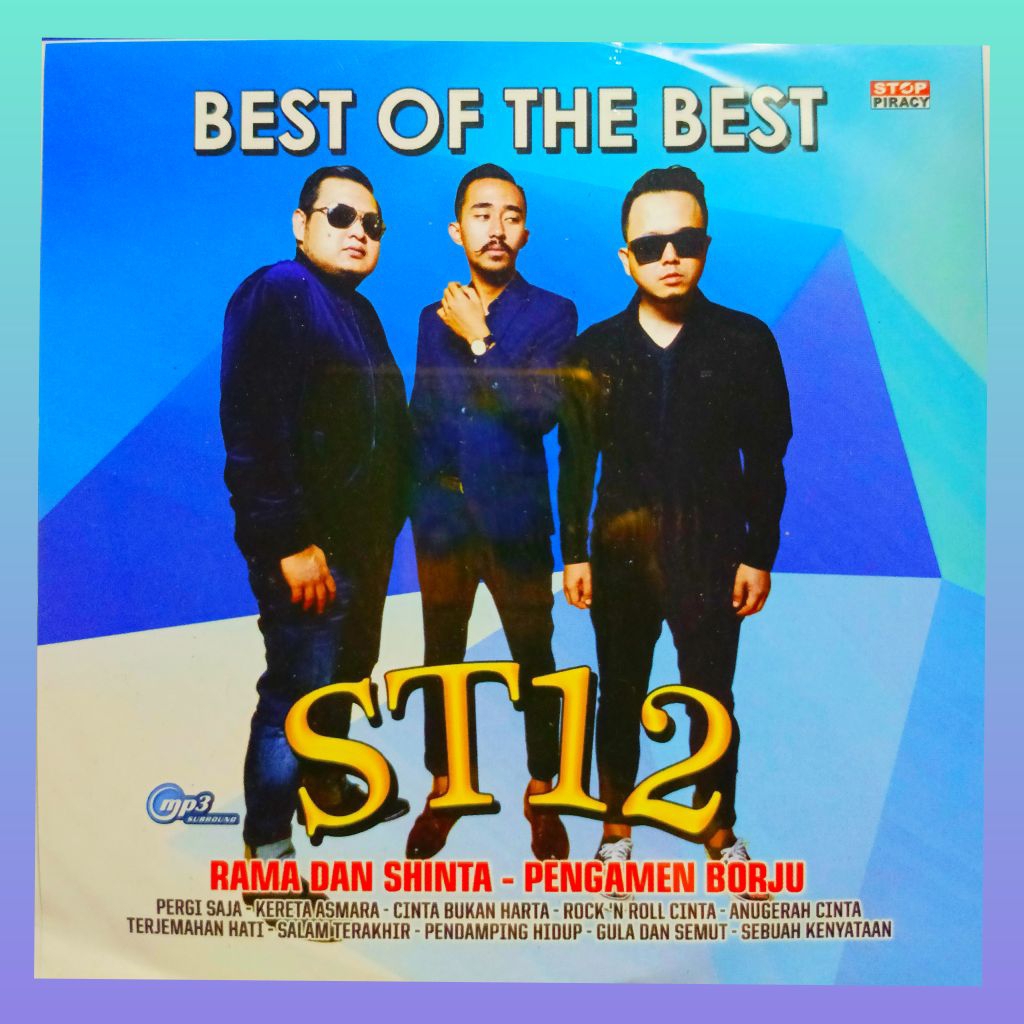 Kaset Mp3 audio musik ST12 album terbaik