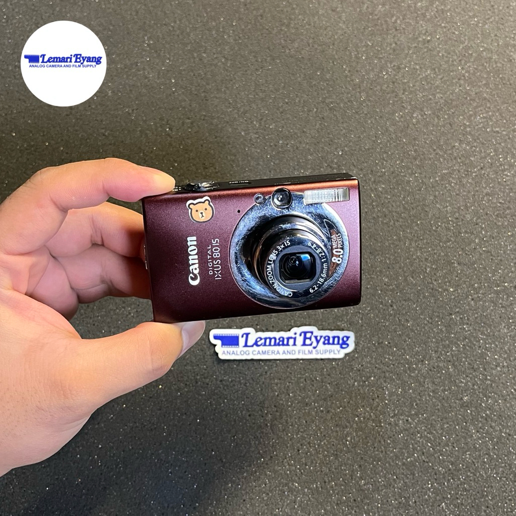 Digicam / Kamera Digital Canon Ixus 80 is Vintage Digicam Lowmegapixel