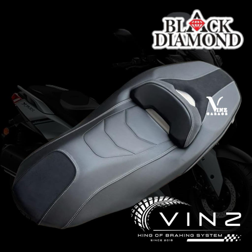 Jok Comfort Yamaha Xmax New Connected By Black Diamond // Jok Comfort Eropa Yamaha Xmax New Original