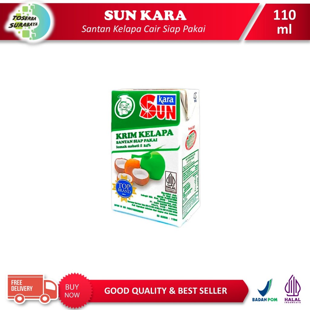 

SUN KARA Santan Kelapa Cair Siap Pakai 110ml