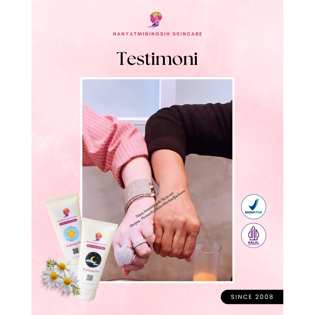 Paket HB Albino Super Putih (komplit ) MJ Super Whitening Nany Atminingsih Skincare