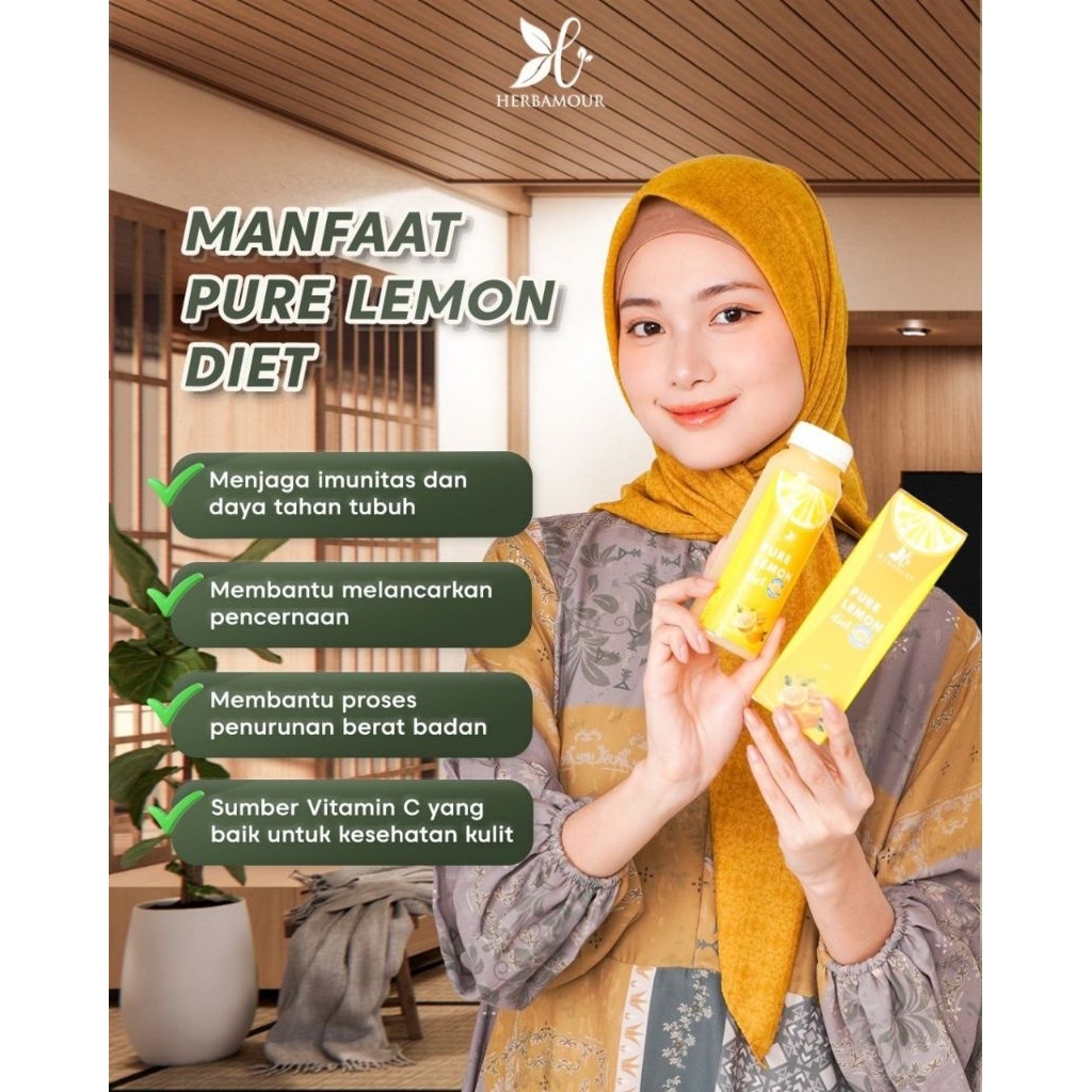 

PURE LEMON DIET By Herbamour || 100%% Sari Lemon Murni || Minuman Diet