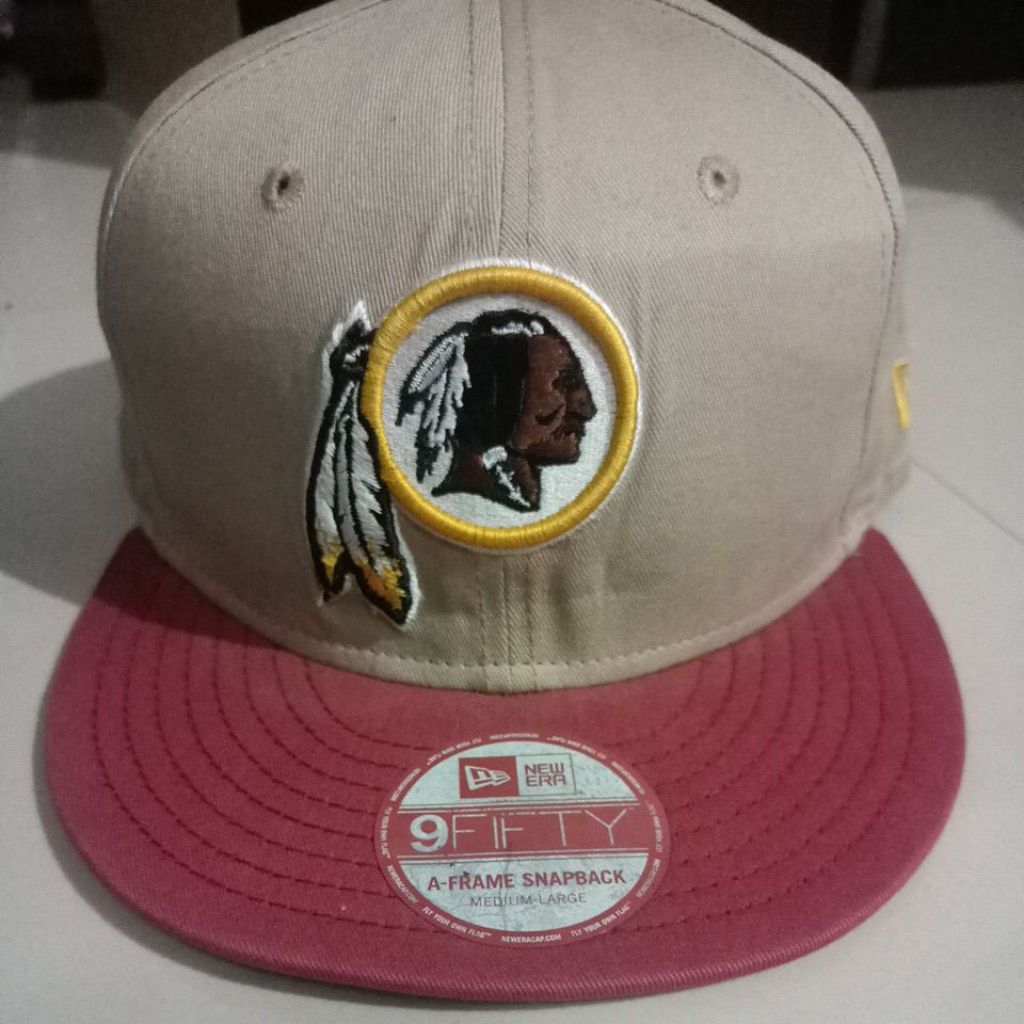 Topi Redskin NFL x New Era size Medium Large