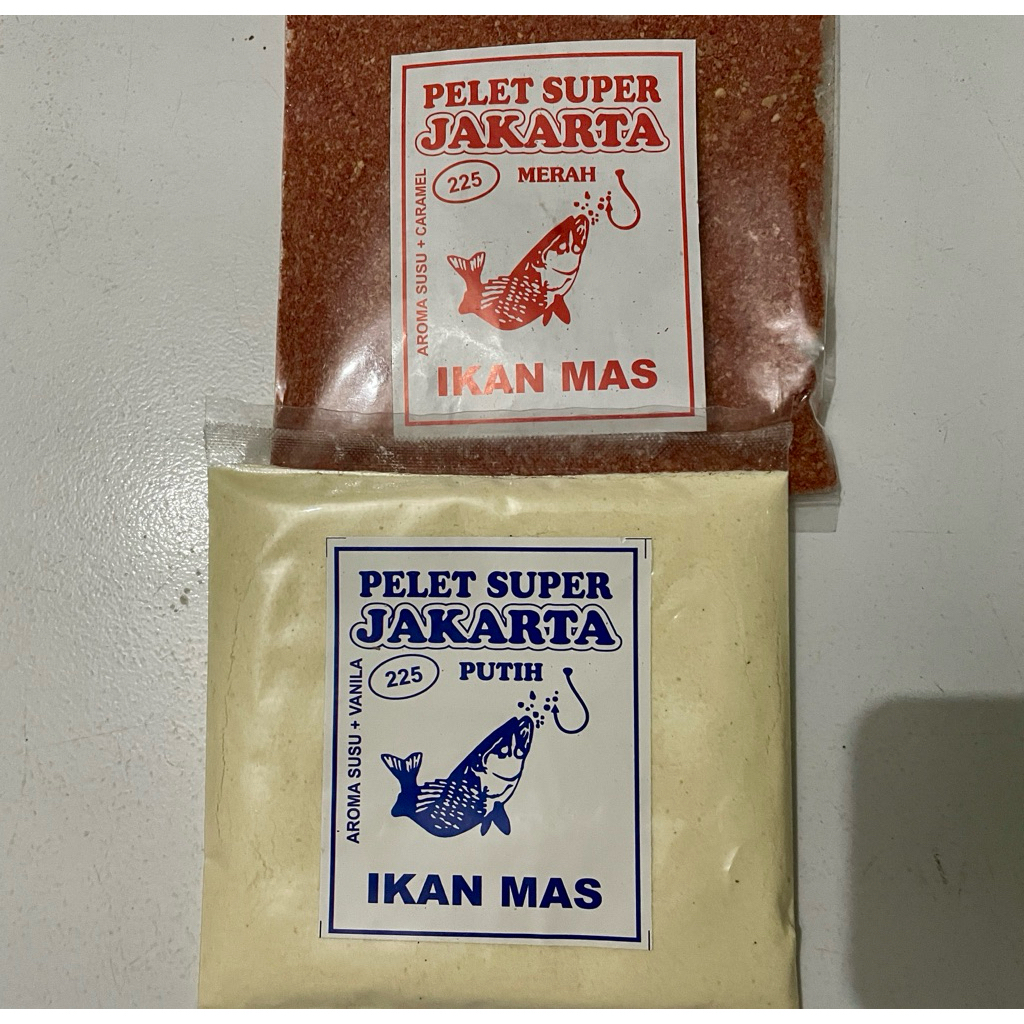 Pelet Jakarta Caramel Vanila/Pelet Jakarta Vanilla Susu