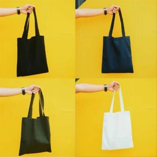 TOTE BAG POLOS-TOTE BAG MURAH-TAS KANVAS (RESLETING)