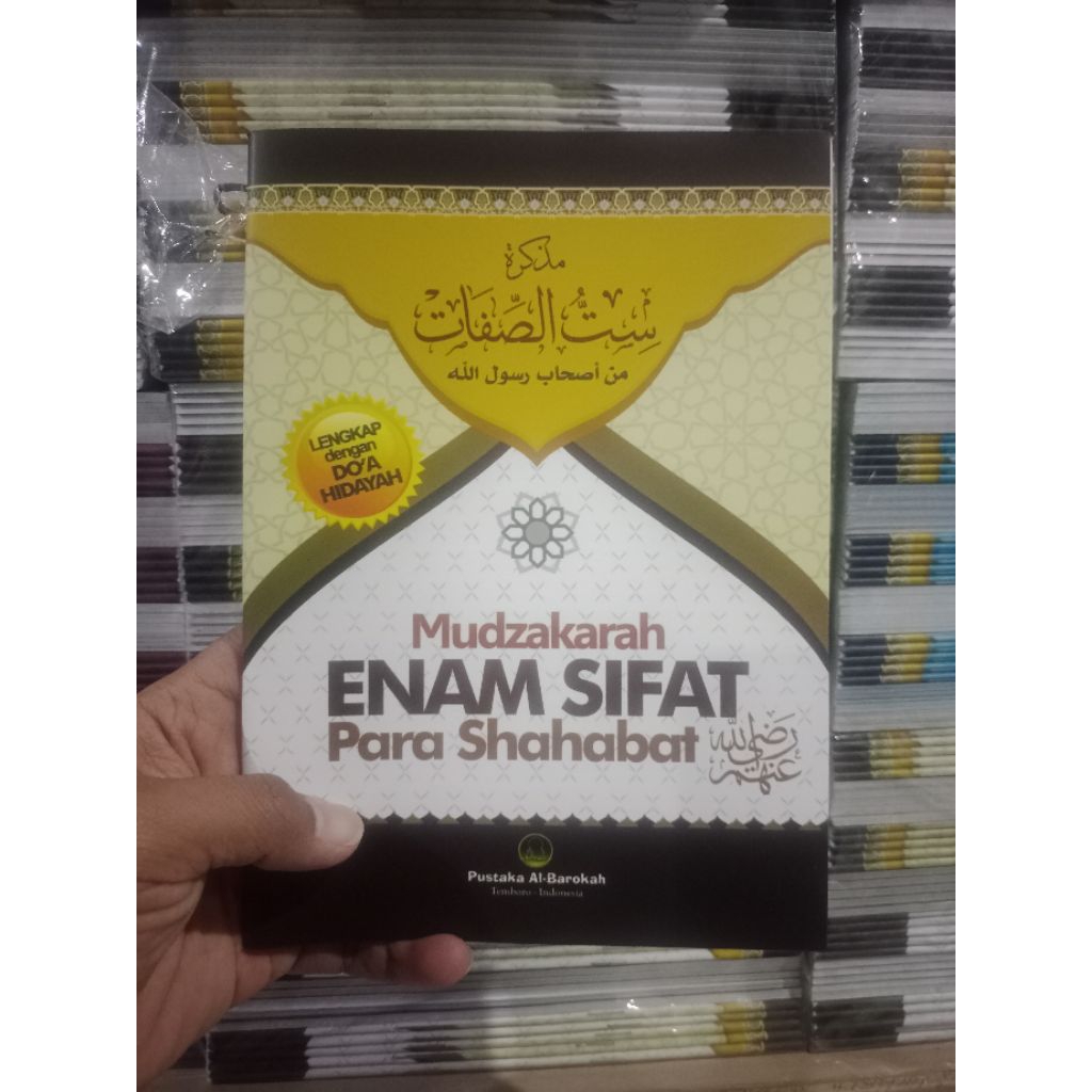 6 SIFAT TEMBORO / 6 SIFAT SAHABAT JUMBO / ENAM SIFAT SAHABAT TULISAN BESAR