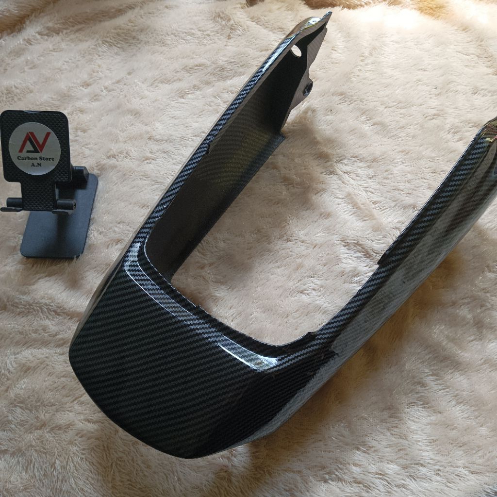 Body Belakang Ninja R / Ninja SS Full Karbon Celup - Carbon WTP