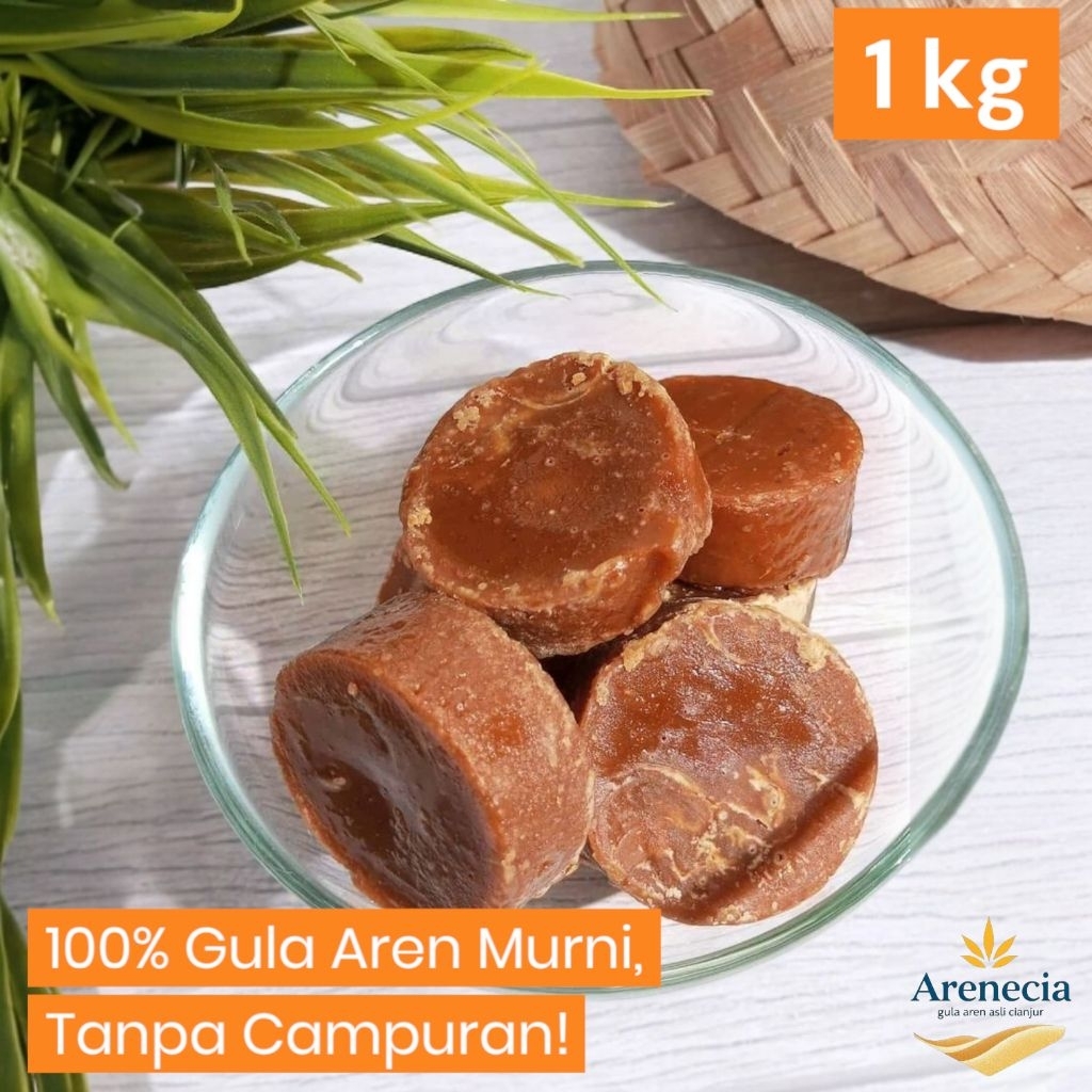 

Gula Aren Asli Cianjur Murni Tanpa Campuran – Gula Merah / Gula kawung Cetak 500gr & 1kg