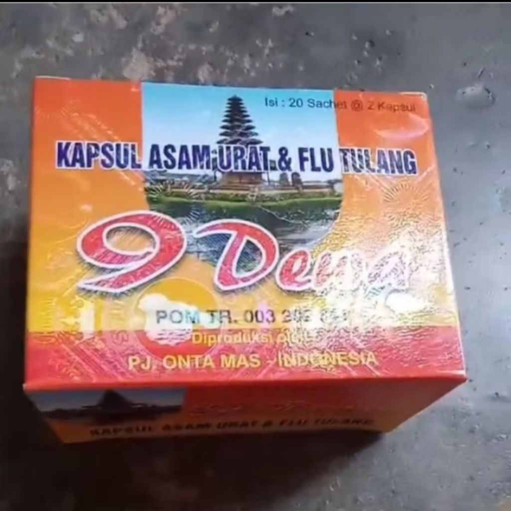 9 DEWA _ASAM URAT PEGEL LINU FLU TULANG 9 DEWA