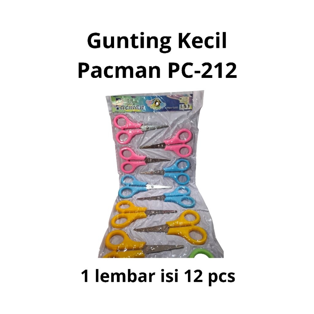 

GUNTING KECIL PACMAN PC-212 ( 1 LEMBAR ISI 12 PCS ) - GUNTING SERBAGUNA