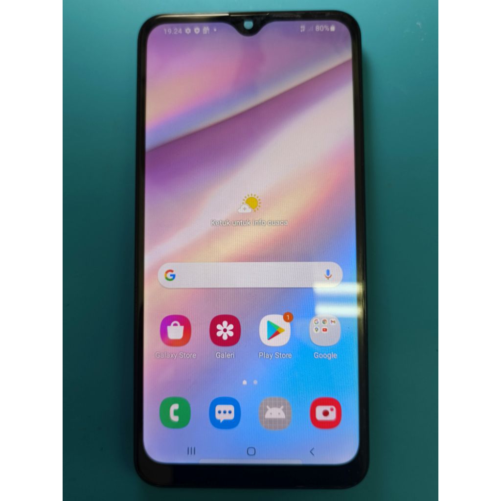 LCD Samsung A10s Original Copotan