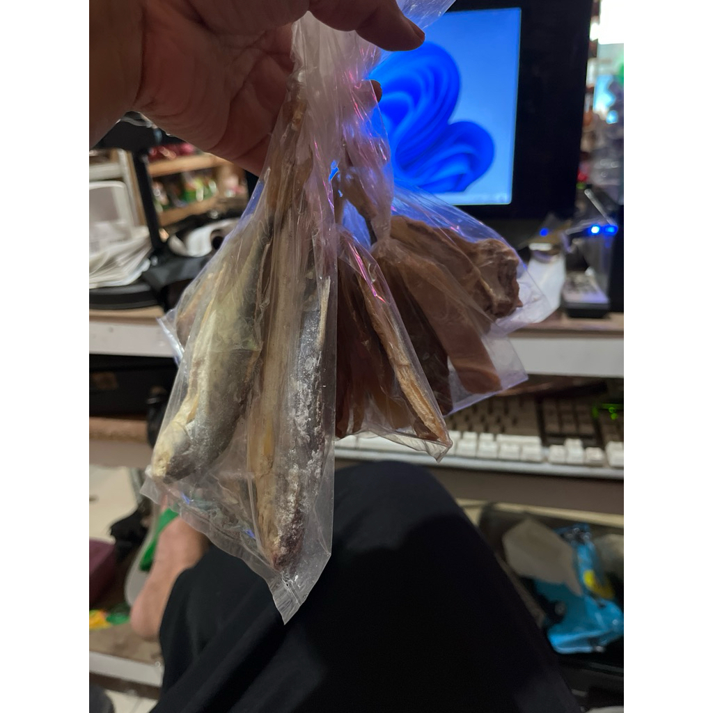 

paket ikan asin isi 3 bungkus