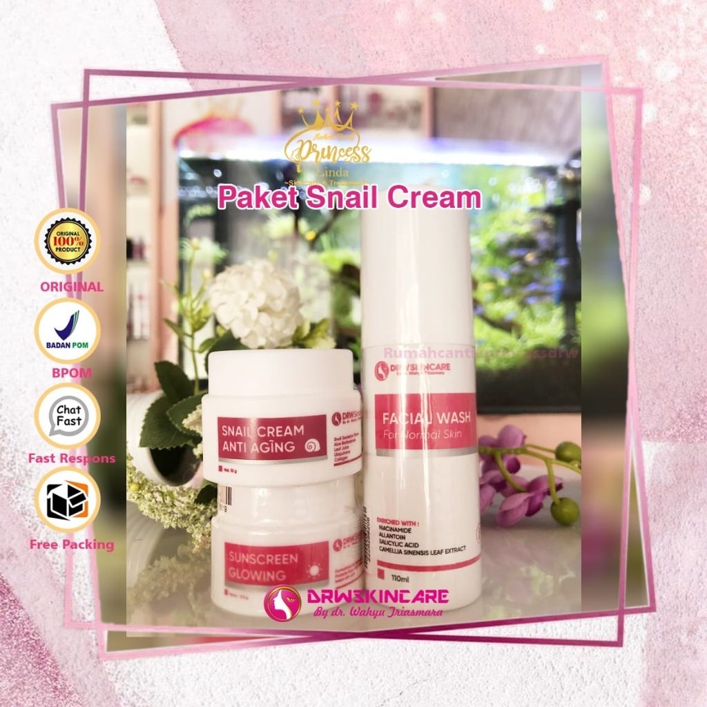 PAKET SNAIL CREAM DRW SKINCARE