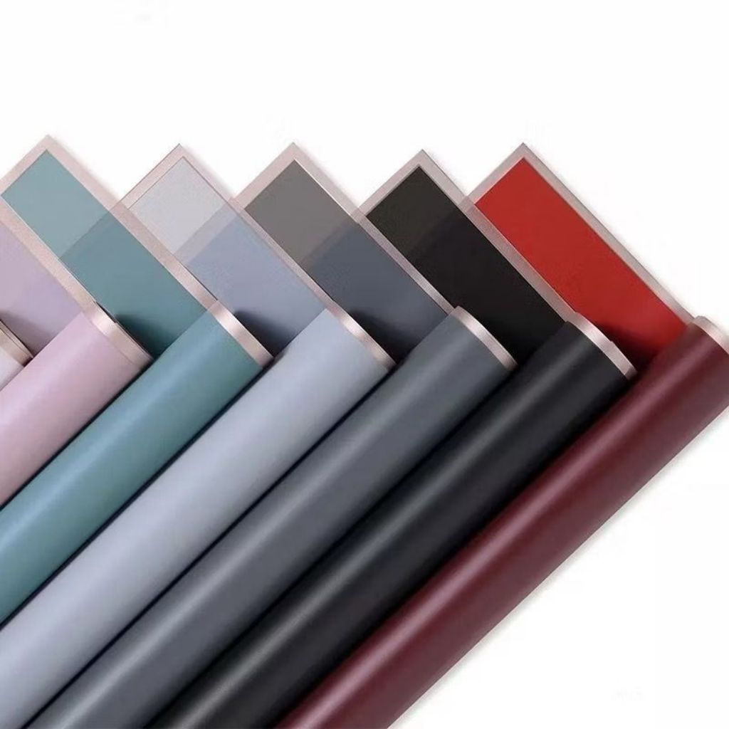 

Kertas Buket Motif Les Emas/rosegold Flower Wrapping Kertas Bunga Flower Paper Cellophane