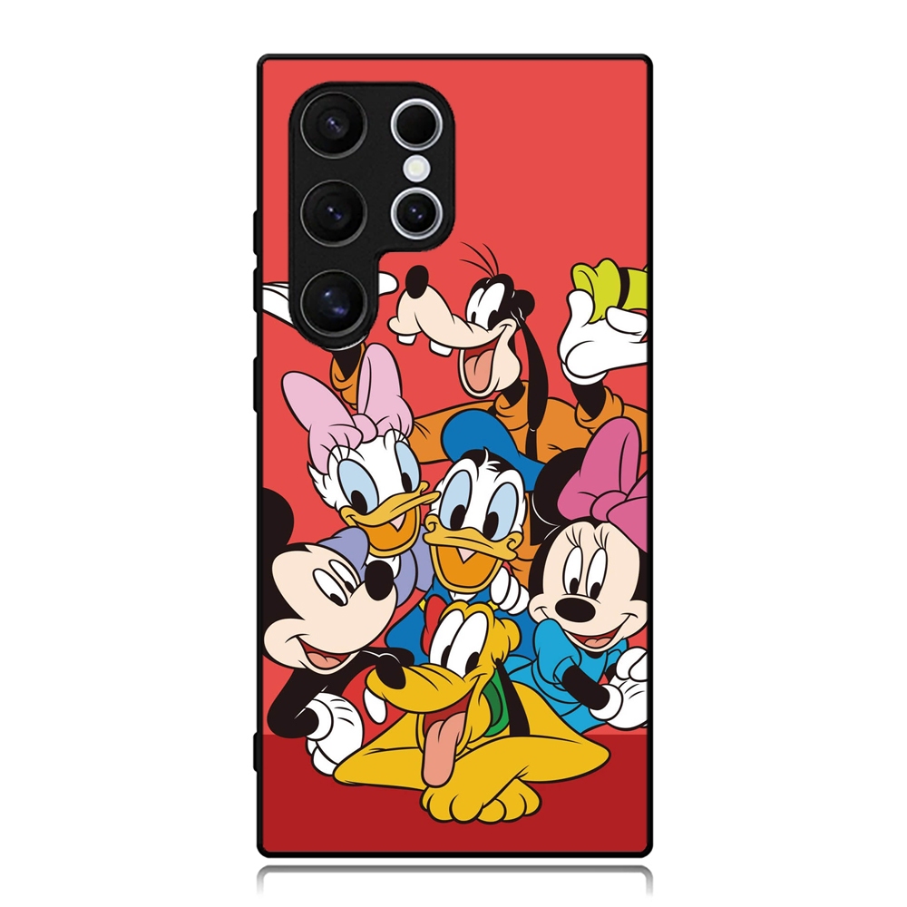Case Samsung S25 S24 S23 S22 S21 S20 S10 S9 Ultra Plus Fe Softcase Disney Cartoon