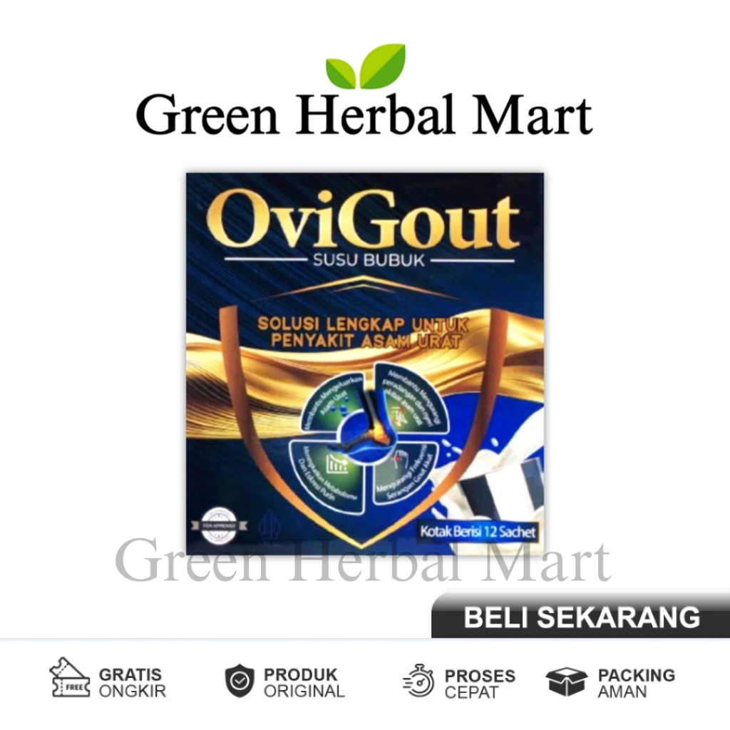 

Ovigout Susu Untuk Asam Urat Nyeri Sendi Kolesterol Dan Darah Tinggi Original Asli