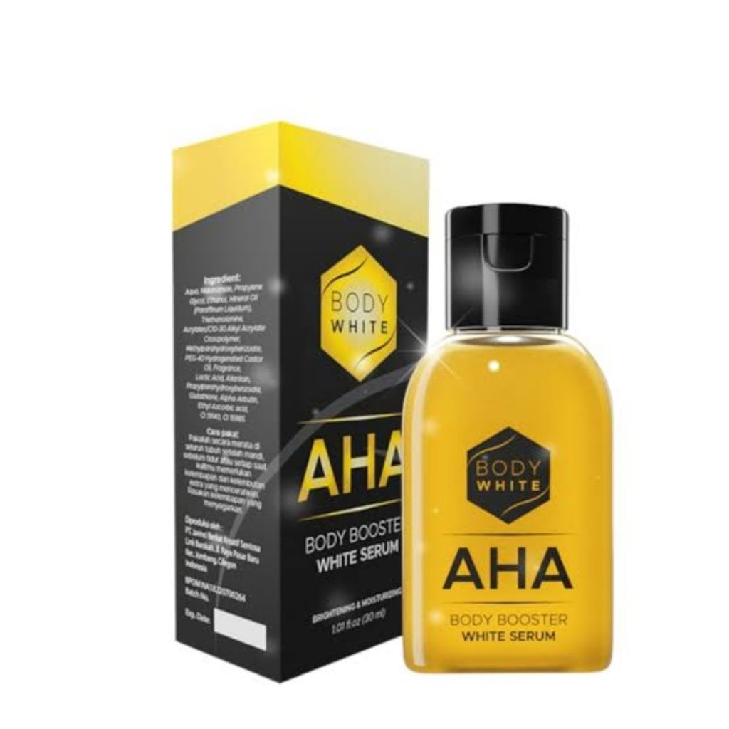 AHA BODY BOOSTER WHITE SERUM AHA BODY BOOSTER SERUM 30ML ORIGINAL SERUM PEMUTIH BADAN AHA BODY BOOST