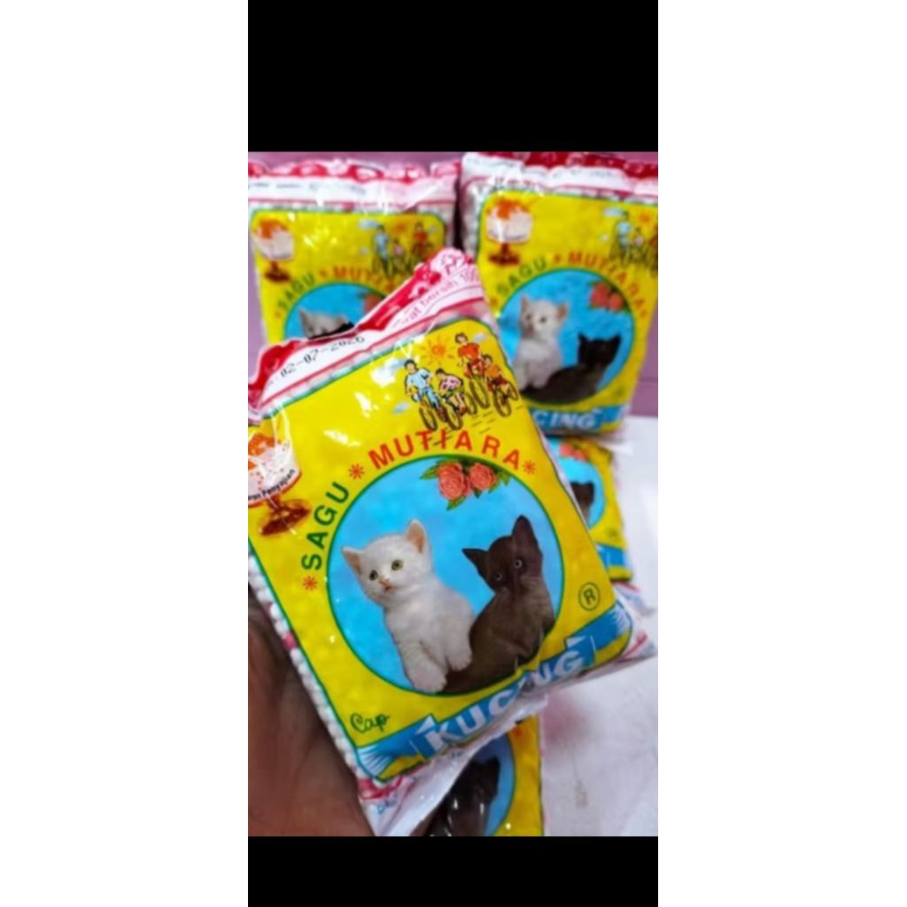 

SAGU MUTIARA CAP KUCING100G BEST SELER BAHAN BAKU BUBUR SAGU MUTIARA BISA UNTUK CENDOL, KUE, DLL