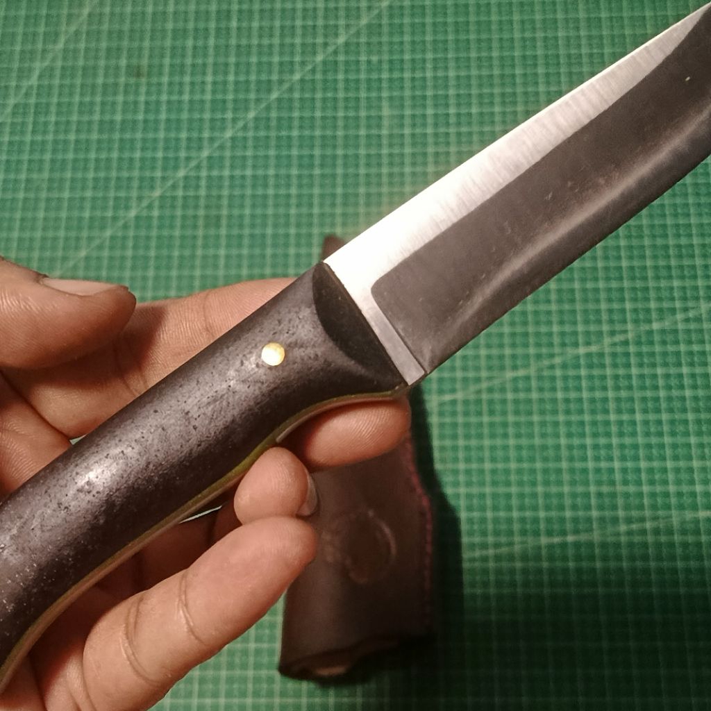 Pisau Bushcraft / Camping knife Sleipner A88
